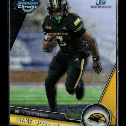2023 Bowman University Chrome Frank Gore Jr. #137 Refractor