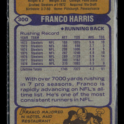 1979 Topps Franco Harris #300