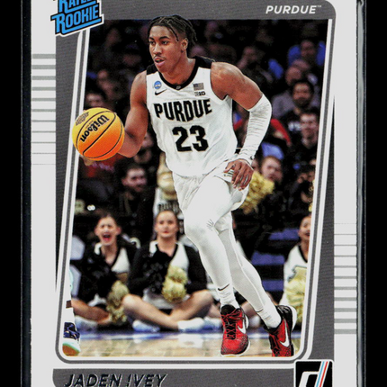 2022 Panini Chronicles Donruss Rated Rookies Draft Picks Jaden Ivey #12