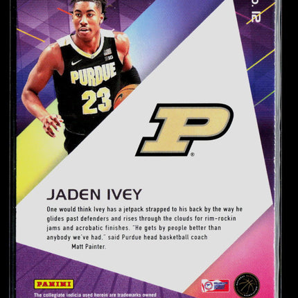 2022 Panini Chronicles Recon Draft Picks Jaden Ivey #12