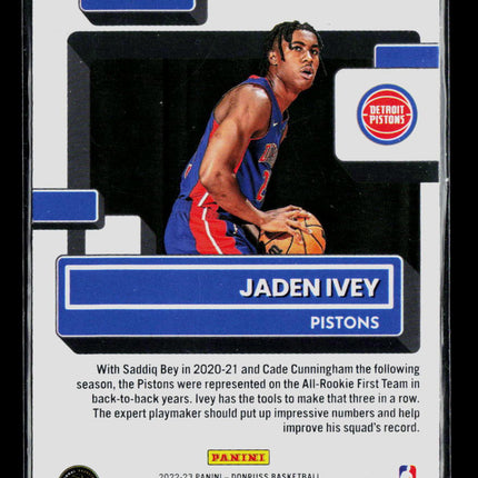 2022 Panini Donruss Jaden Ivey #205