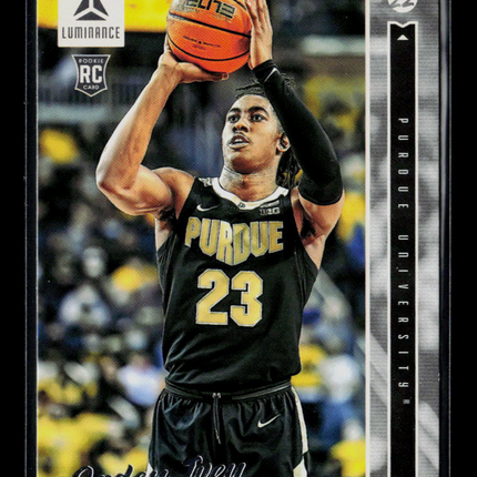 2022 Panini Chronicles Luminance Draft Picks Jaden Ivey #12 RC