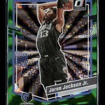 2023 Donruss Jaren Jackson Jr. #108 Green Laser