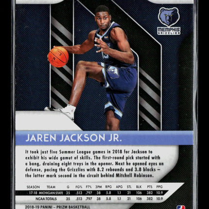 2018 Panini Prizm Jaren Jackson Jr. #66 RC