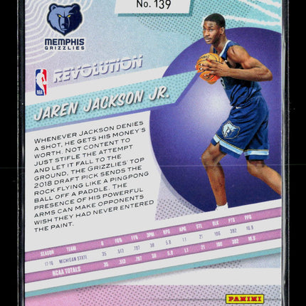 2018 Panini Revolution Jaren Jackson Jr. #139 RC