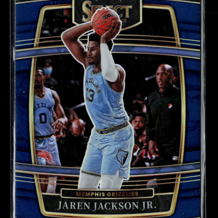 2022 Panini Select Jaren Jackson Jr. #57 Blue Prizm