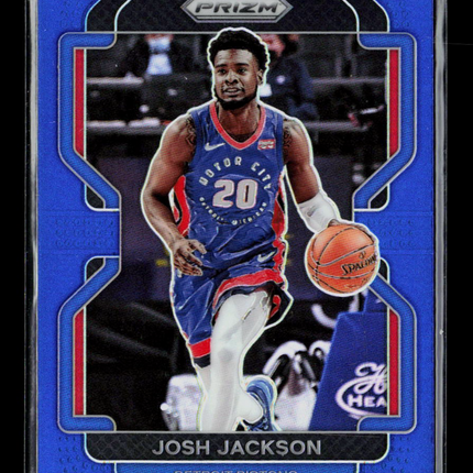 2021 Panini Prizm Josh Jackson #190 Blue 009/199