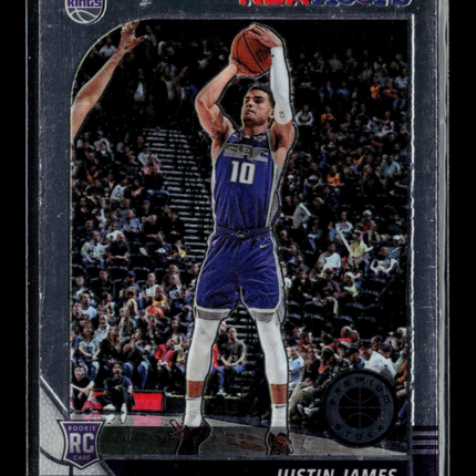 2018 Panini Hoops Premium Stock Justin James #244 RC