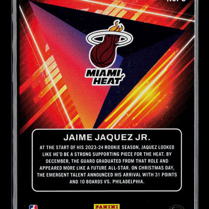 2024 Panini Recon Future Legends Jaime Jaquez Jr. #5 RC