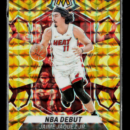 2024 Panini Mosaic Jaime Jaquez Jr. #267 Yellow Reactive