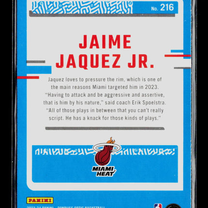 2024 Donruss Optic Jaime Jaquez Jr. #216
