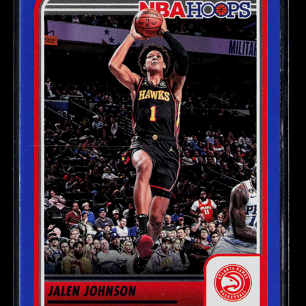 2023 Panini NBA Hoops Jalen Johnson #94 Blue
