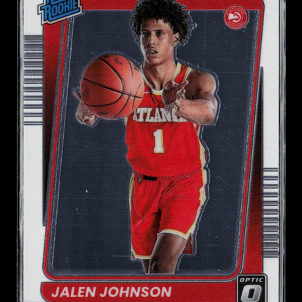 2022 Panini Donruss Optic Jalen Johnson #181