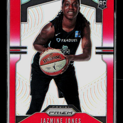 2020 Panini Prizm WNBA Jazmine Jones #100 Red RC /275