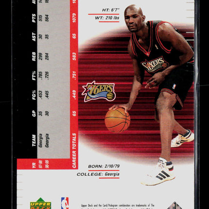 2000 Upper Deck Black Diamond Jumaine Jones #115