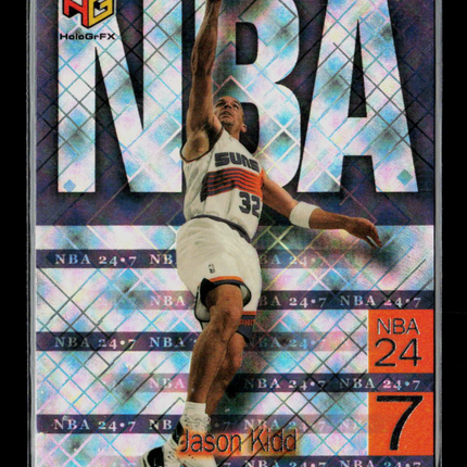1999 Upper Deck HoloGrFX NBA 24/7 Jason Kidd #N13