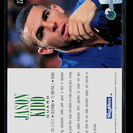 1995 SkyBox Jason Kidd #221