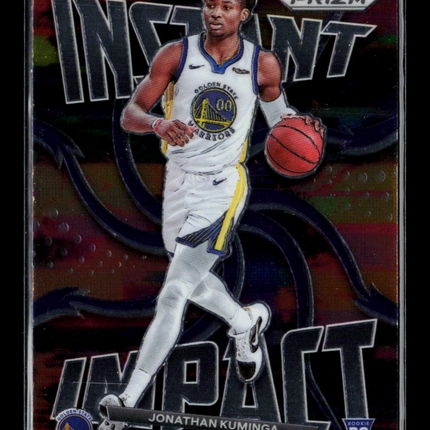 2021 Panini Prizm Instant Impact Jonathan Kuminga #7 RC