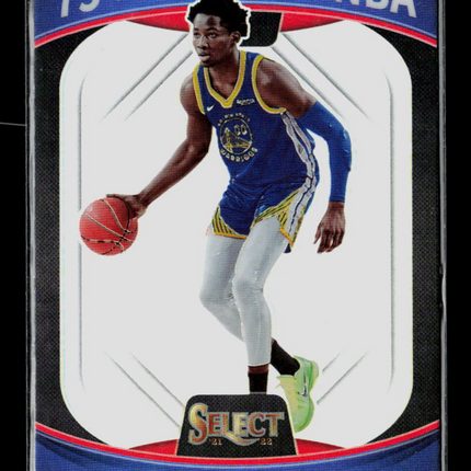 2021 Panini Select 75 Years of the NBA Jonathan Kuminga #72 Prizm