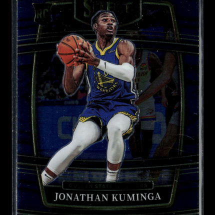2022 Panini Select Jonathan Kuminga #28 Blue RC