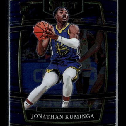 2022 Panini Select Jonathan Kuminga #28 Concourse Blue RC