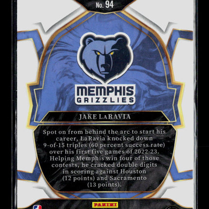 2023 Panini Select Jake LaRavia #94 Blue RC