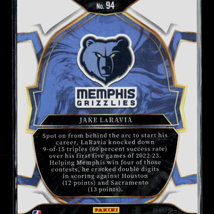 2023 Panini Select Concourse Jake LaRavia #94 RC