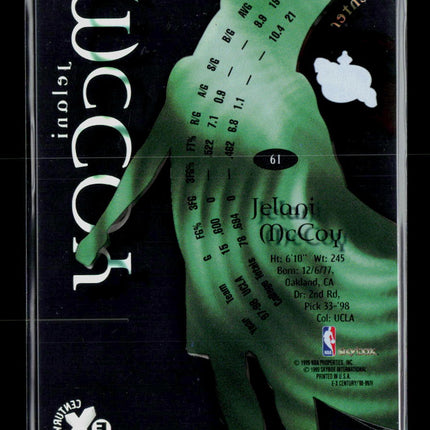 1999 SkyBox E-X Century Jelani McCoy #61