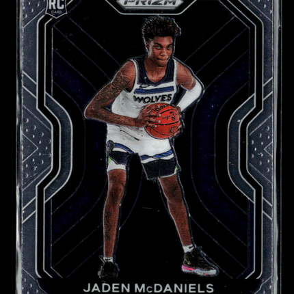 2021 Panini Prizm Jaden McDaniels #277 RC