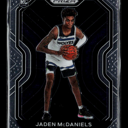 2021 Panini Prizm Jaden McDaniels #277 RC