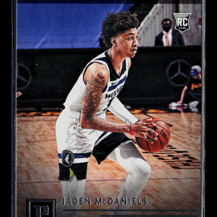 2021 Panini Chronicles Panini Basketball Jaden McDaniels #134 RC