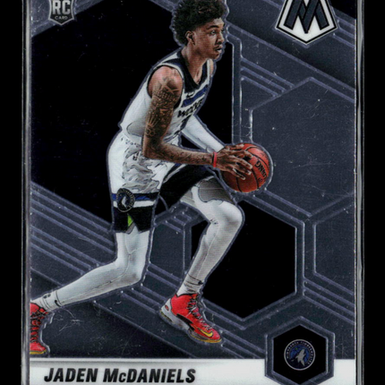 2021 Panini Mosaic Basketball Jaden McDaniels #235 RC