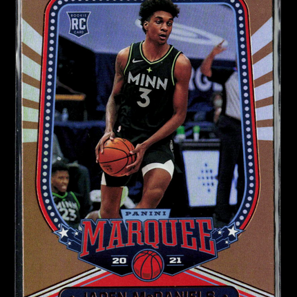 2021 Panini Chronicles Marquee Jaden McDaniels #238 RC