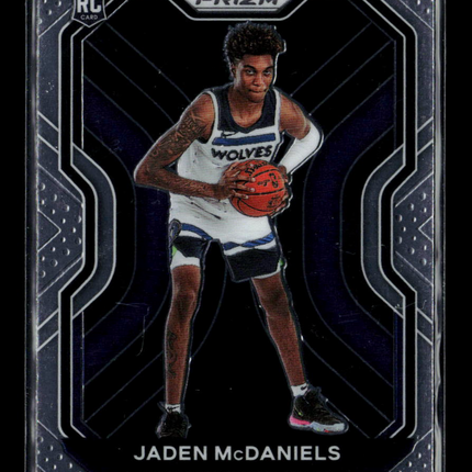 2021 Panini Prizm Jaden McDaniels #277 RC