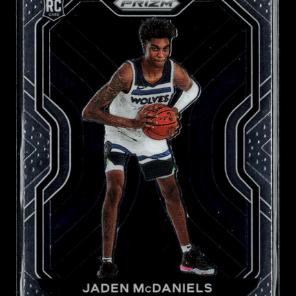 2021 Panini Prizm Jaden McDaniels #277 RC