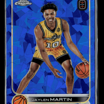 2023 Topps Chrome OTE Jaylen Martin #91 Blue Sapphire