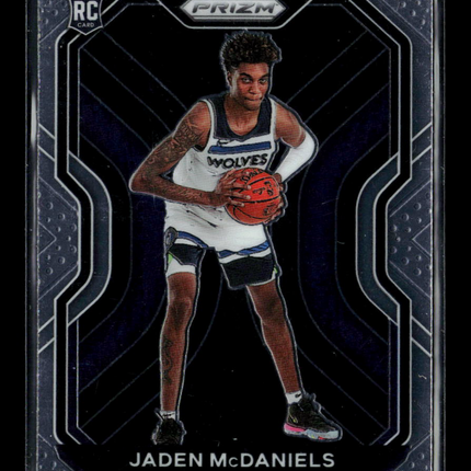 2021 Panini Prizm Jaden McDaniels #277 RC