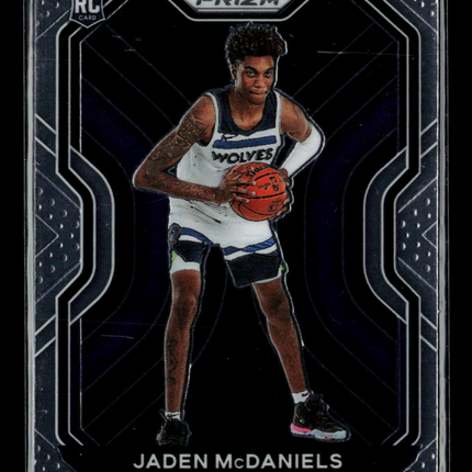 2021 Panini Prizm Jaden McDaniels #277 RC