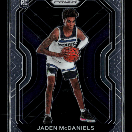 2021 Panini Prizm Jaden McDaniels #277 RC