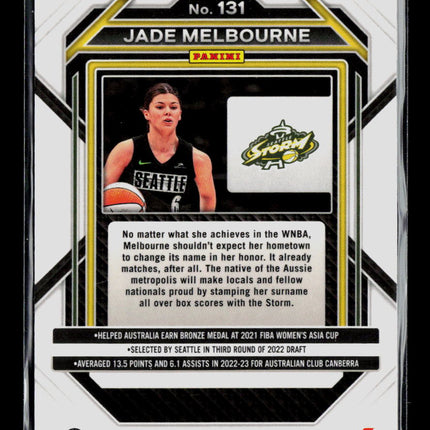 2023 Panini Prizm Jade Melbourne #131 RC