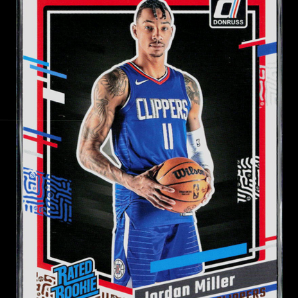 2023 Panini Donruss Jordan Miller #236