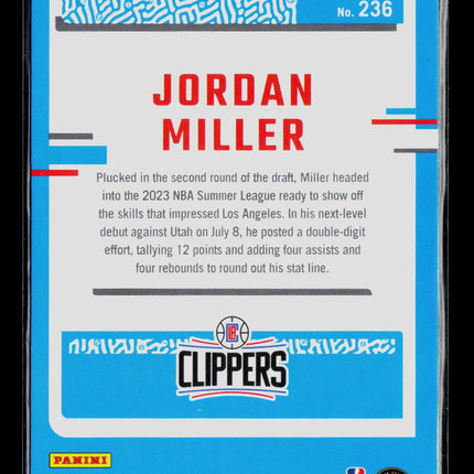2023 Panini Donruss Jordan Miller #236