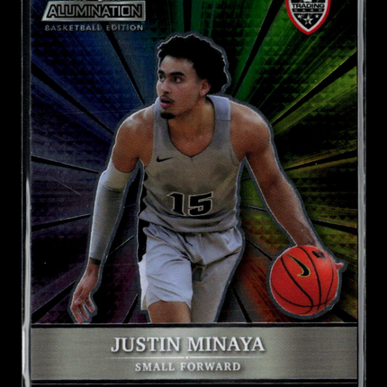 2022 Wild Card Alumination Justin Minaya #ABC-46 84/85