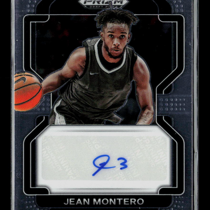 2022 Panini Prizm Draft Picks Jean Montero #DP-JMO Auto