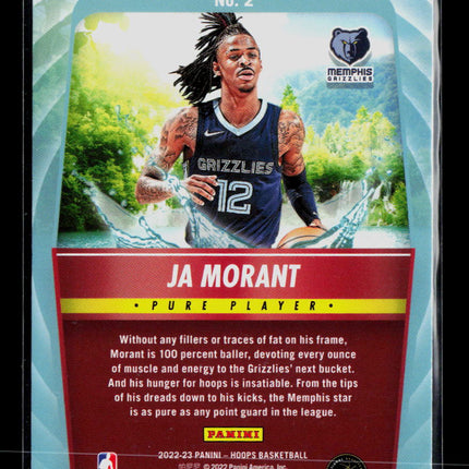 2022 Panini NBA Hoops Pure Players Ja Morant #2