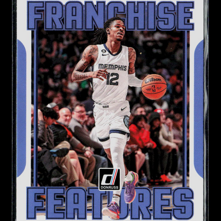 2023 Panini Donruss Franchise Features Ja Morant #27