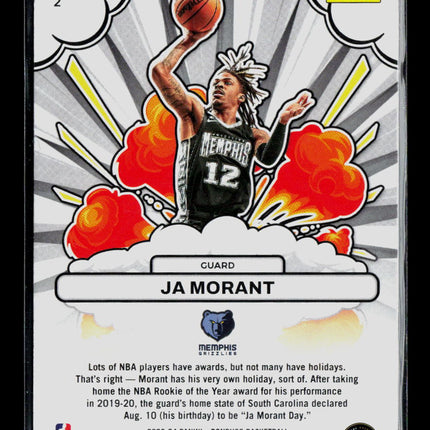 2023 Panini Donruss Bomb Squad Ja Morant #2