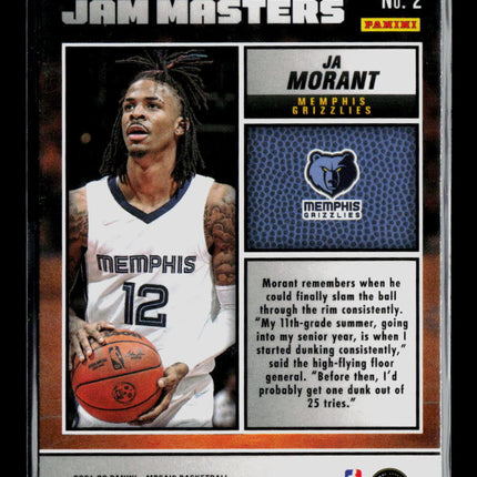 2022 Panini Mosaic Jam Masters Ja Morant #2