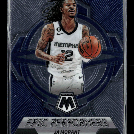 2023 Panini Mosaic Epic Performers Ja Morant #8