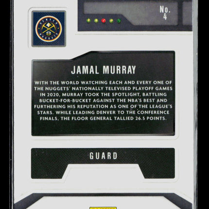 2021 Panini Donruss Optic T-Minus 3...2...1 Jamal Murray #4